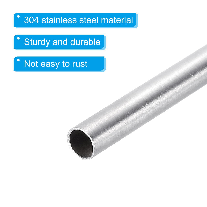 [Australia - AusPower] - PATIKIL Thermowell Pipe Immersion Well 3/16" ID 1/4" OD 8" Stainless Steel 304 for Weldless Thermowell Brewing Thermometer 2pcs 8 Inch 2 