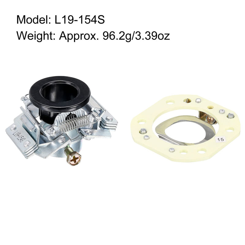 [Australia - AusPower] - PATIKIL Single Phase Electric Motor Centrifugal Switch L19-154S Bore 19mm for Stitching Machinery, Machines Motor Reducer Pack of 1 