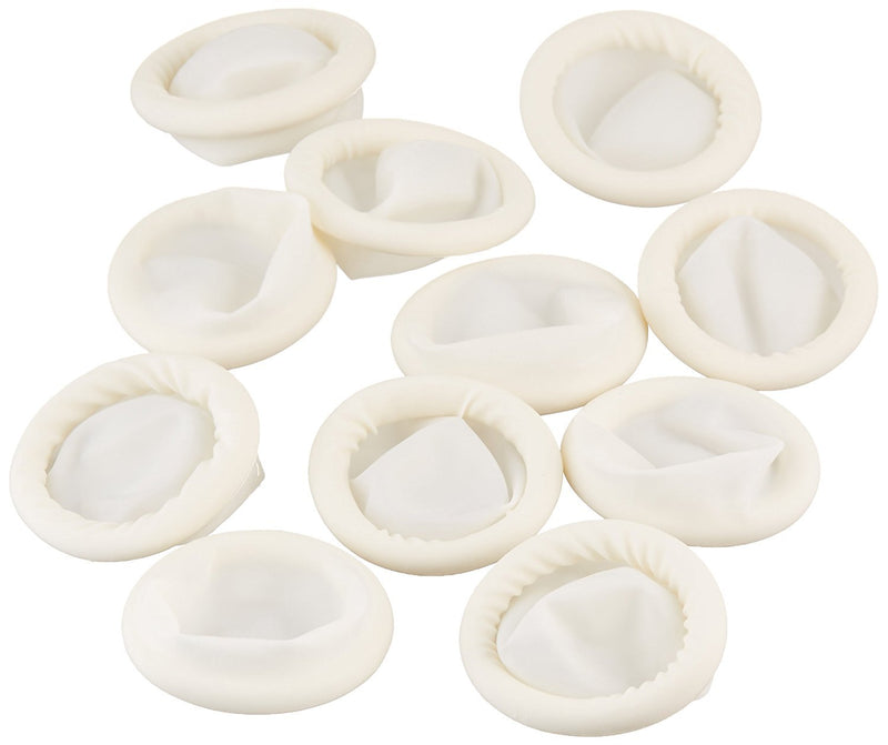 [Australia - AusPower] - Bertech General-Purpose Latex Finger Cots, Powder-Free, Large, White (Pack of 1440) 
