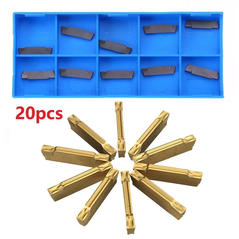 [Australia - AusPower] - SPORTARC MGMN200-G / MGMN200-G LDA 2mm Tungsten Carbide Insert Groove Cutting Tool Pack of 20 