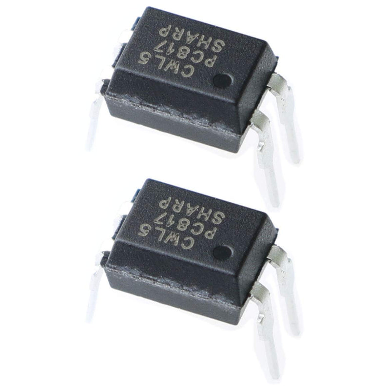 [Australia - AusPower] - 10pcs Transistor Output Optocoupler DIP-4 PC817C PC817 High Density Mounting Type Photoelectric Coupler 