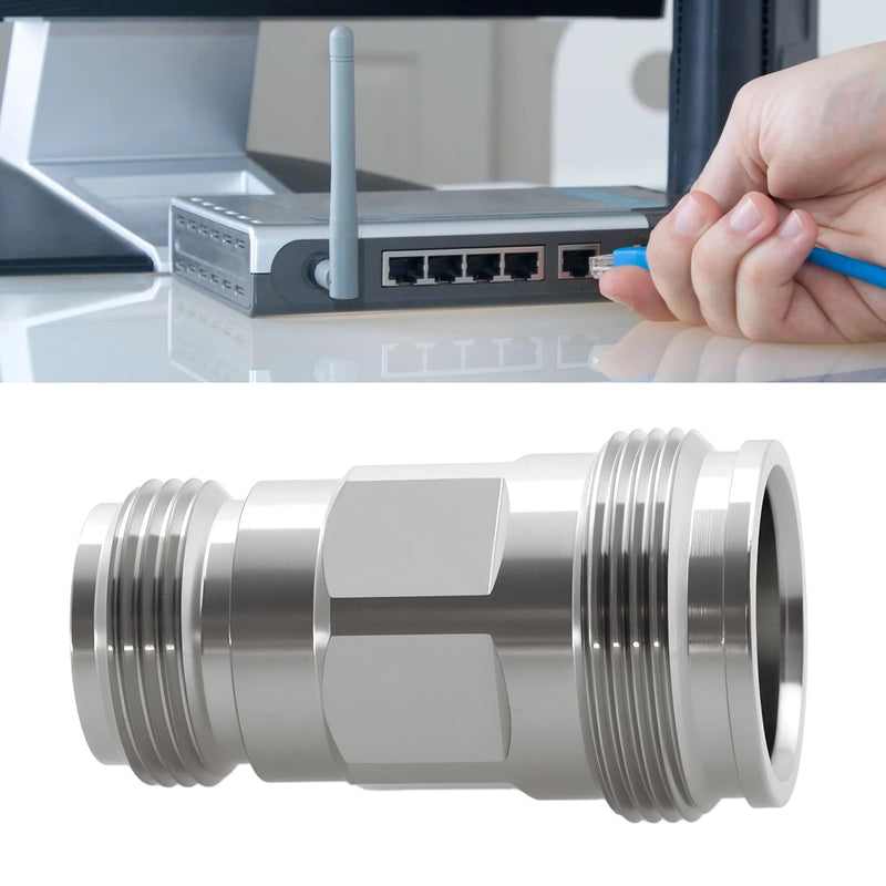 [Australia - AusPower] - Create idea 4.3-10 Female to N-Type Female RF Adapter DC-6GHz for Antenna Systems Test Equipment 