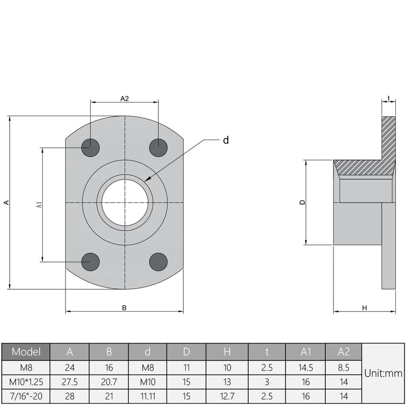 [Australia - AusPower] - MroMax 25Pcs 7/16-20 Female Thread Carbon Steel Square Weld Nuts Silver Tone 7/16"-20 25 