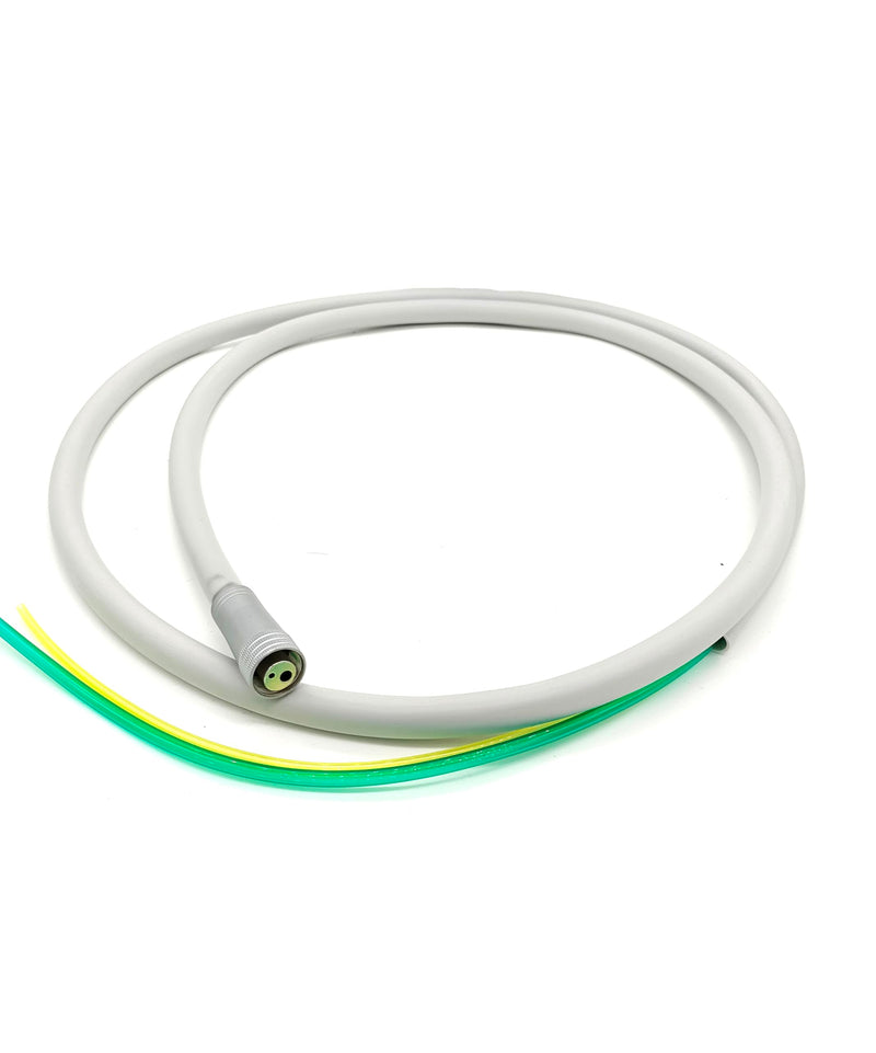 [Australia - AusPower] - Dental Silicone Hose Air Turbine for Handpiece Tubing, 2/4 Holes Dental Silicone Tube Connector (2 Holes) 2 Holes 