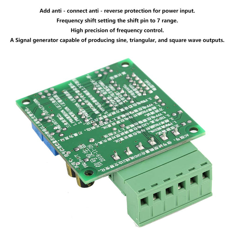 [Australia - AusPower] - SG-8038 Signal Generator Sine Triangle Square Wave Signal Generator DC 12-24V 1HZ-350KHZ Adjustable PWM Pulse Module,Signal Generator 
