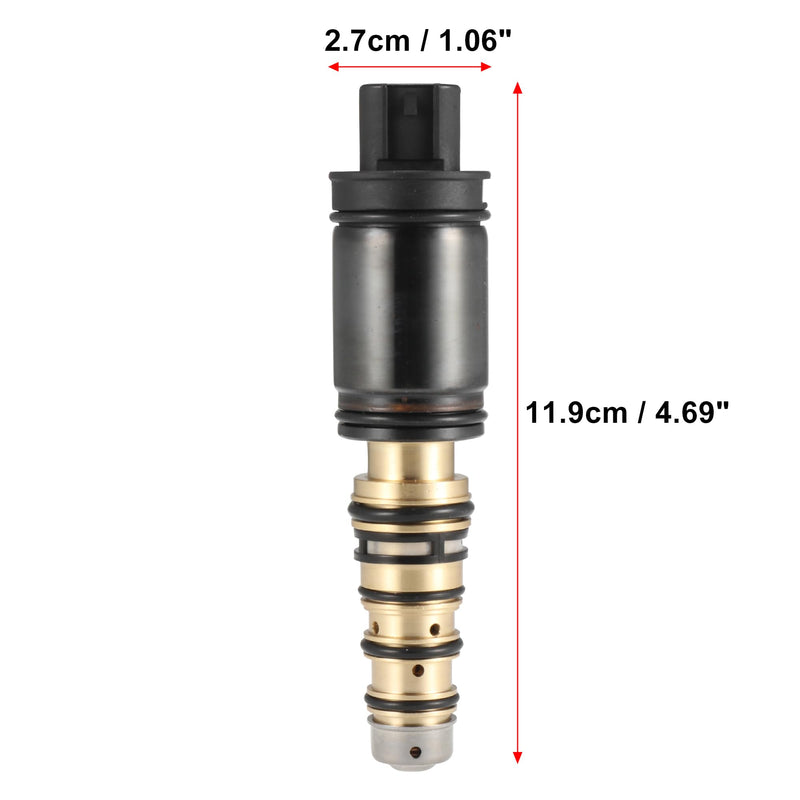 X AUTOHAUX Auto Car Air Condition AC Compressor Control Solenoid Valve for 6SES14C 7SES17C 7SEU17C Compressor for Toyota Corolla 1.8L 2014 2015 2016 2017