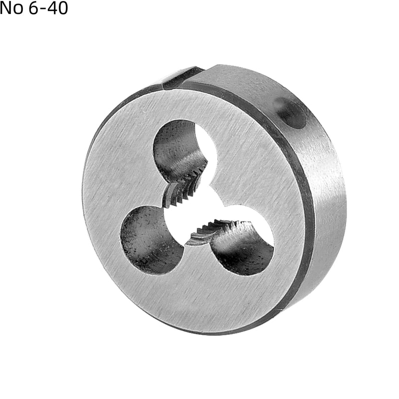[Australia - AusPower] - Burkit No 6-40 UNF Tap and Die Set, 6 x 40 UNF Machine Thread Tap and Round Die Right Hand 