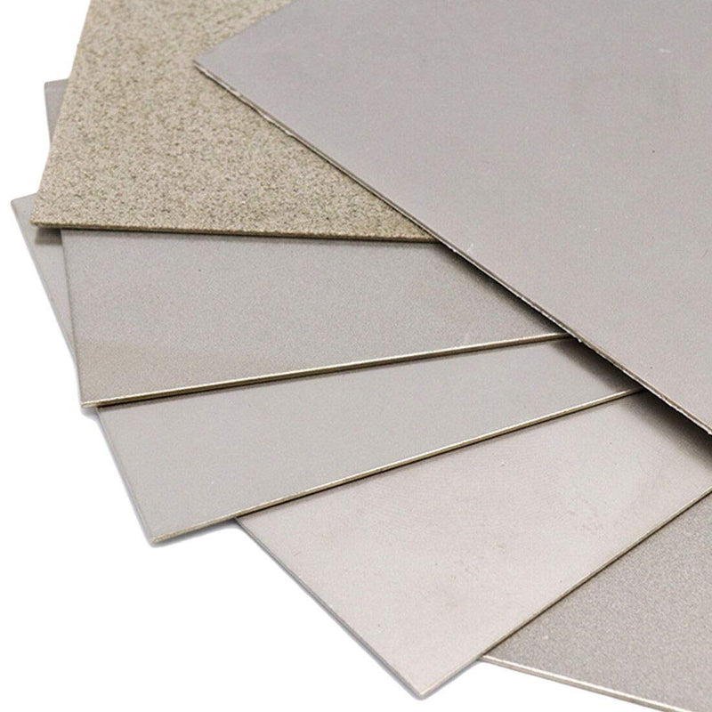 Diamond Sharpening Stones Rectangle Thin Grinding Polishing Knife Sharpening Stones Tool (240 Grit, 1 Piece) 240 Grit