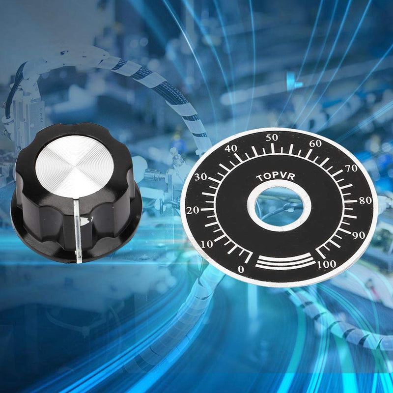 [Australia - AusPower] - Digital Dial Scale Potentiometer Knob, MF-A03 Potentiometer Knob, 10 Pieces Replace for DIY Potentiometer 