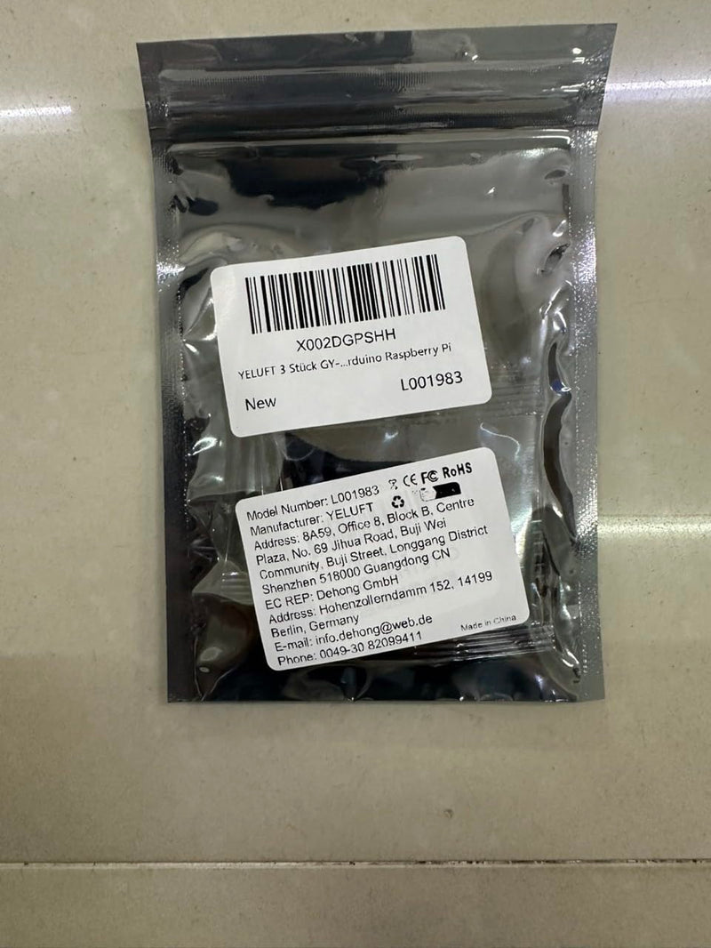 [Australia - AusPower] - 3pcs GY-SHT31-D Temperature and Humidity Sensor Module Digital Output 2.4V-5.5V IIC I2C Interface Compatible with Arduino Raspberry Pi 