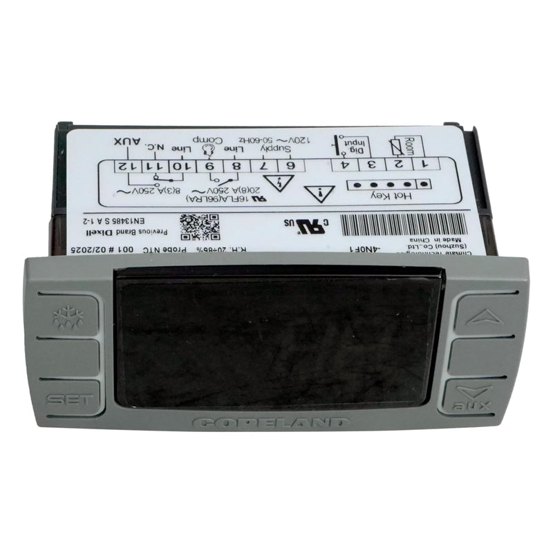 [Australia - AusPower] - XR03CX-4N0F1 Digital Temperature Controller 120V Refrigerator Thermostat with Sensor Probe Replacement for W0302186 XR03CX-4N1C0 Cooling Control Panel Board 