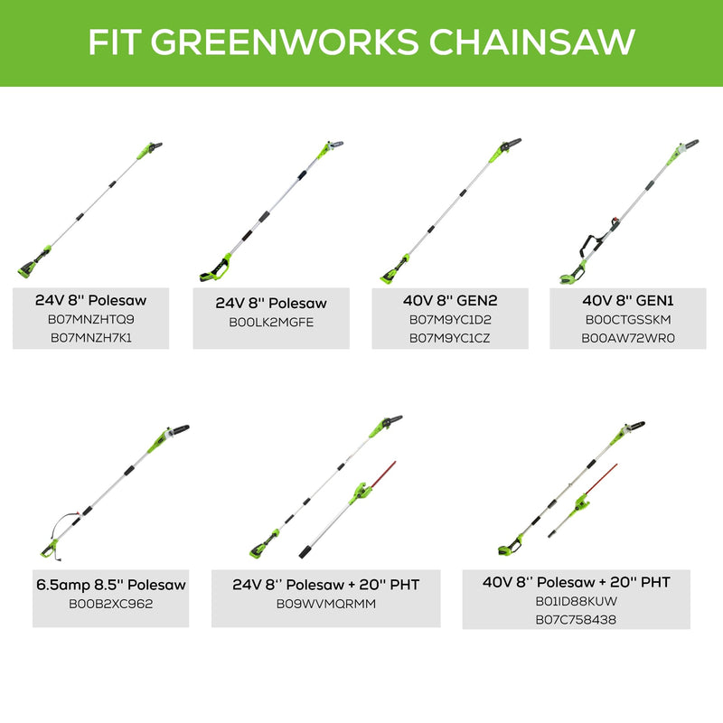 [Australia - AusPower] - Greenworks GW 8-in. Replacement Chain 8" Chain 