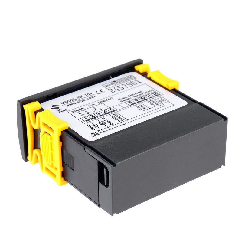 [Australia - AusPower] - MXBAOHENG Thermostat Temperature Controller SF-104 Digital Display Temperature Regulator 110V Evaporator Fan Controller Defrost Heating Wire Controller 