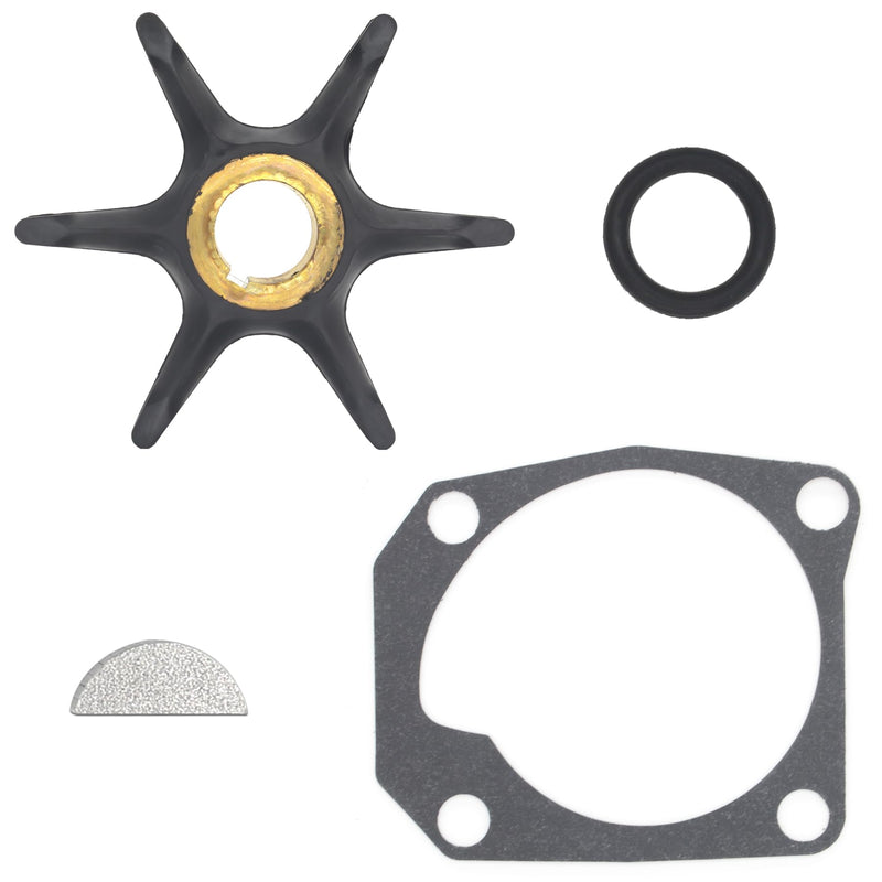 QuickMarine 0382547 Boat Water Pump Impeller Service Kit for Johnson Evinrude 70 75 HP Outboard Motors replaces 382547 Sierra 18-3082 Marine Engine 70-75 HP