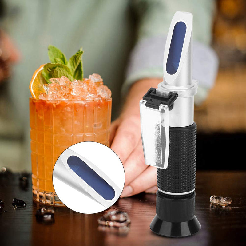 [Australia - AusPower] - Honey Refractometer for Honey 0 to 20% Sugar Test Range with ATC for Most Liquid Sugar Tests 