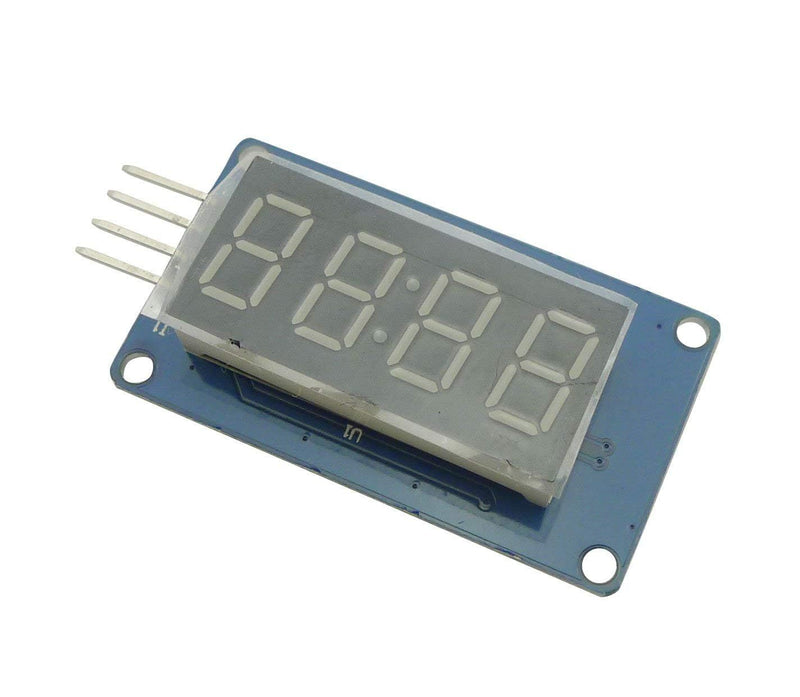 [Australia - AusPower] - 3PCS 0.36 inch LED Display Module TM1637 7 Segment 4 Bits with Clock Display Common Anode Red Digital Tube Board for Arduino 