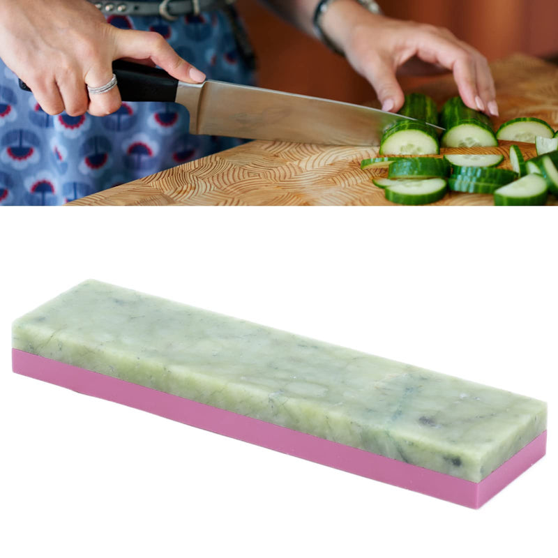[Australia - AusPower] - Double Sided Ruby Whetstone, Natural Sharpening Stone with High Intensity and High Hardness for Industrial Tool Grinding 