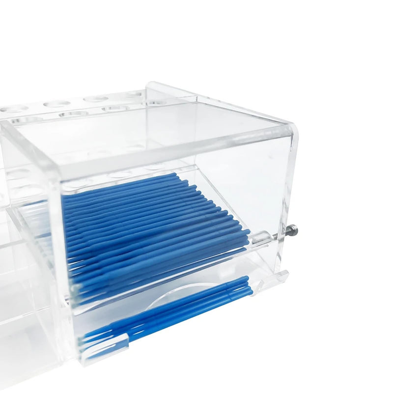 [Australia - AusPower] - Dental Syringe Acrylic Organizer, YOUYA DENTAL Multi-Function Acrylic Dental Composite Organizer Transparent Resin Holder Applicator for Resin Adhesive Syringes Brush Dispenser Placement Rack Tool Large 