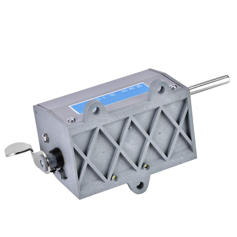 [Australia - AusPower] - Turn Counter Rotation Counter 75 I 5 Digits Display Mechanical Resettable Rotary Revolution Counter 