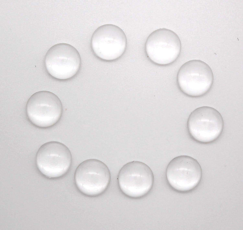 [Australia - AusPower] - 10pcs x 10MM LED Optical Lens Smooth Convex Lens for 1W 3W LED Lens 
