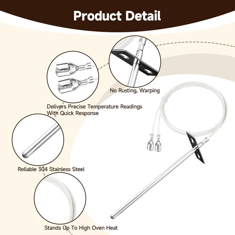 [Australia - AusPower] - Thermostat Probe Compatible with Southbend B-Series BGS/12SC CG90-1 Range Oven Thermostat Replace#: 1181996 