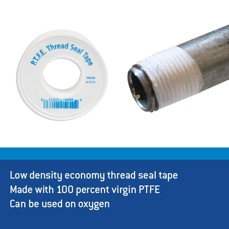 [Australia - AusPower] - Gasoila - 1901C Virgin PTFE Low Density Thread Seal Tape, 260" Length, 1/2" Width 