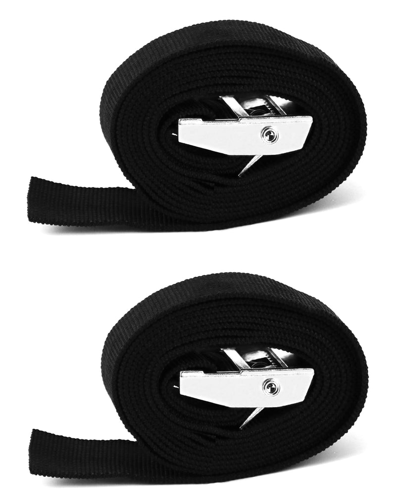 [Australia - AusPower] - QWORK Safety Lashing Kit, 42Pack Battery Box Retaining Strap Kit Large Retaining Strap for Batteries, Coolers and Fuel Tanks, Effectively Prevents Equipment from Slipping 2 Pcs 