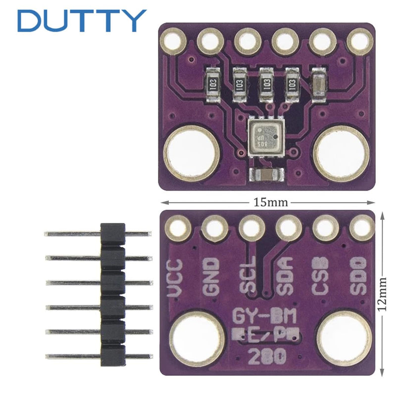 [Australia - AusPower] - BME280 3.3V Atmospheric Pressure Sensor GY-BME280-3.3 Temperature Humidity Sensor Module for Arduino 