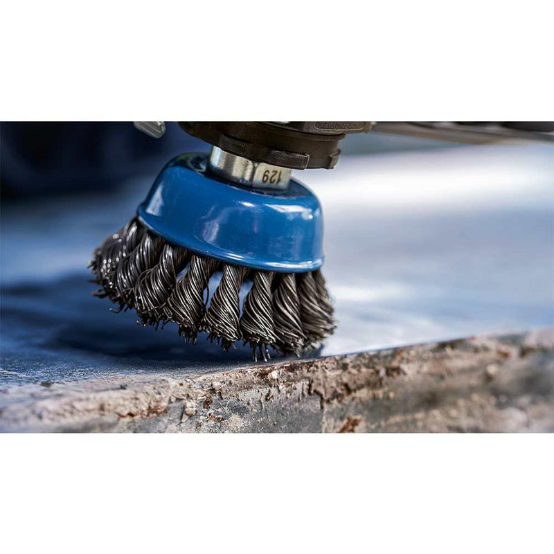 Bosch 2608622060 Wire Cup Brush, Stainless 75 x 0.5 mm