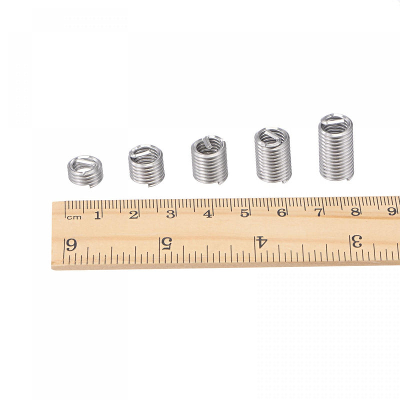 [Australia - AusPower] - uxcell Wire Thread Inserts 5/16-18 UNC 1.5D 304 Stainless Steel Helical Type Coiled Wire Screw Repair Threaded Sleeve Steel Sheath 10pcs 