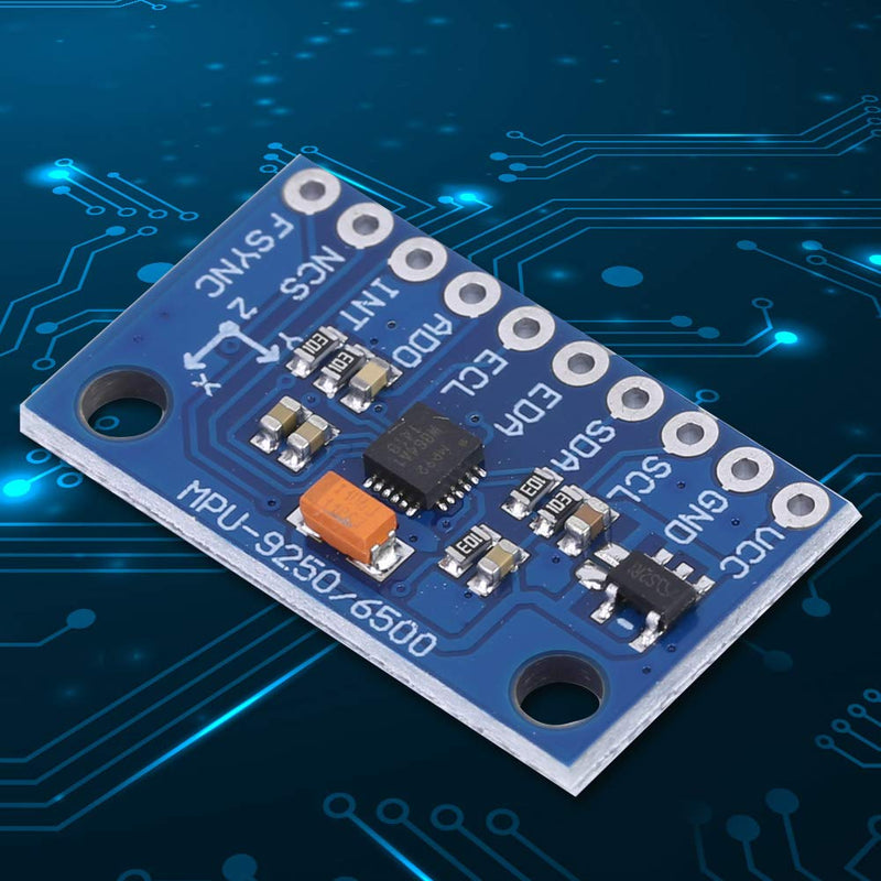 [Australia - AusPower] - Ouitble Gyroscope Module, MPU-9250 GY-9250 Module Gyroscope Module MPU-9250 9-Axis 16-Bit Gyroscope Acceleration Magnet Sensor 3~5V for Accurate Measurements 