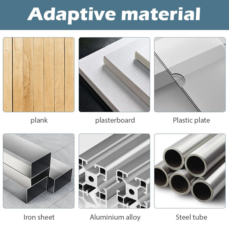 [Australia - AusPower] - EMVANV 20 PCs Hollow Door Anchors,Hollow Metal Cavity Fixing Hollow Wall Anchors for Aluminium Cladding Sheet Steel Pipe, Iron Sheet and Hollow Plastic Sheet(Silver) Silver 