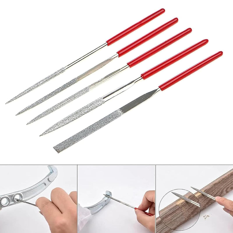 [Australia - AusPower] - Deburring Tool Light Blue, Metal Deburring Tool 3D Print, with 10 Replacement Blades and 5 Diamond Files, Hand Deburrer, for 3D Printer, Plastic, Aluminium 