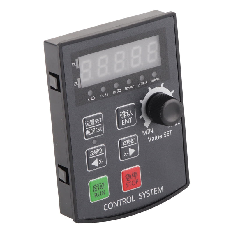 Motor Motion Controller Stepper Servo Motor Control Module with 5-Digit Display DC 12V 24V Limit Switch Communication