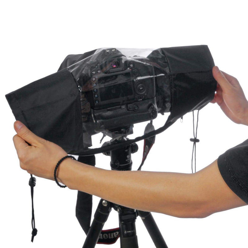 [Australia - AusPower] - WANBY Camera Rain Cover Professional Waterproof Nylon Sleeves DSLR Camera Rain Cover Protect for Rain Snow Dust Sand 