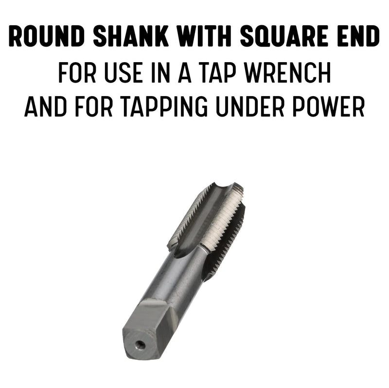 Drill America DWT54656 7/16"-14 UNC High Speed Steel Tap Set