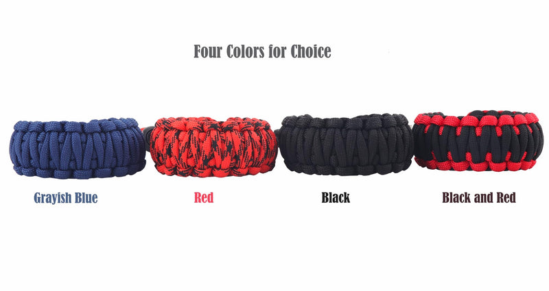 [Australia - AusPower] - Paracord Camera Wrist Strap Lanyard with Screw for Insta 360 X3, Ace Pro, DSLR Cameras, Selfie Sticks Black 