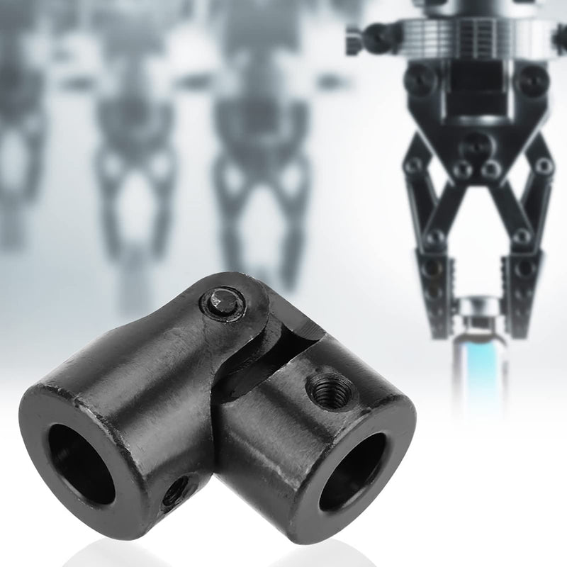 [Australia - AusPower] - Steering Shaft Connector Joint 2Pcs Shaft Coupling Motor Connector, Universal Shaft Coupling Motor Connector U Joint Flexible Adjustable Steering Joint for Transmit Rotary Motion 