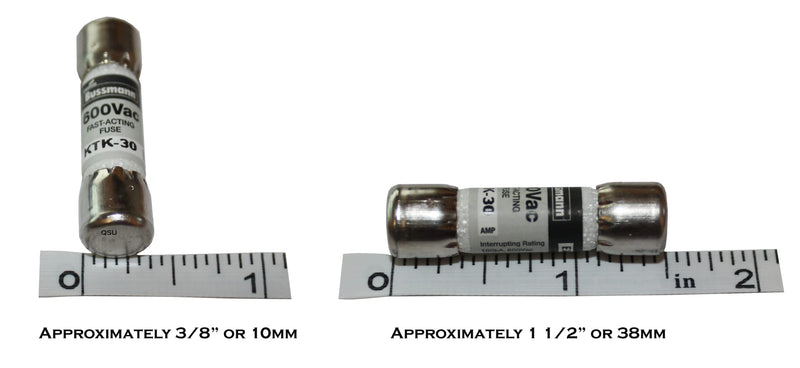 KTK-30 Fast Acting Fuse 600 Vac 30 Amps (5 Pack) QSU