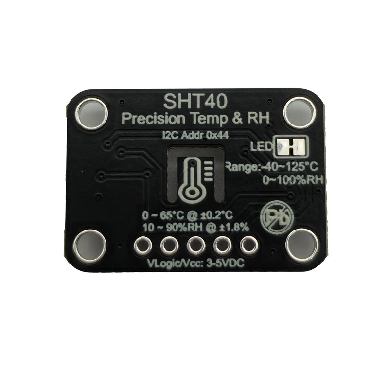 [Australia - AusPower] - 2PCS SHT40 Temperature Humidity Sensor Module, I2C, ±0.2℃ Precision, Temp/RH, Breakout Board for Arduino ESP32 2 