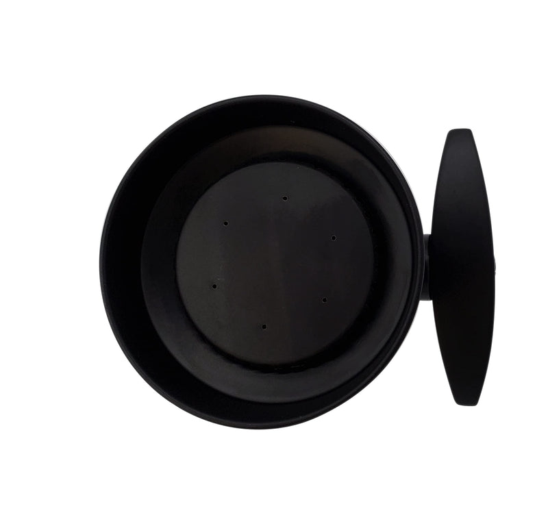 Westbrass R306-62 Chatham Style 2-1/4" Brass 6-Jet Adjustable Shower Head, Matte Black