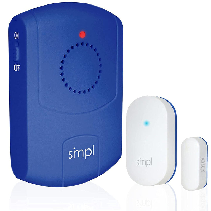 [Australia - AusPower] - SMPL Alerts Wireless & Wearable Alerts Pager, Elderly Assistance, Caregiver Paging System, Security/Motion Sensors, Senior & Kids Safety, Live Technical Support Pager + Door Sensor 