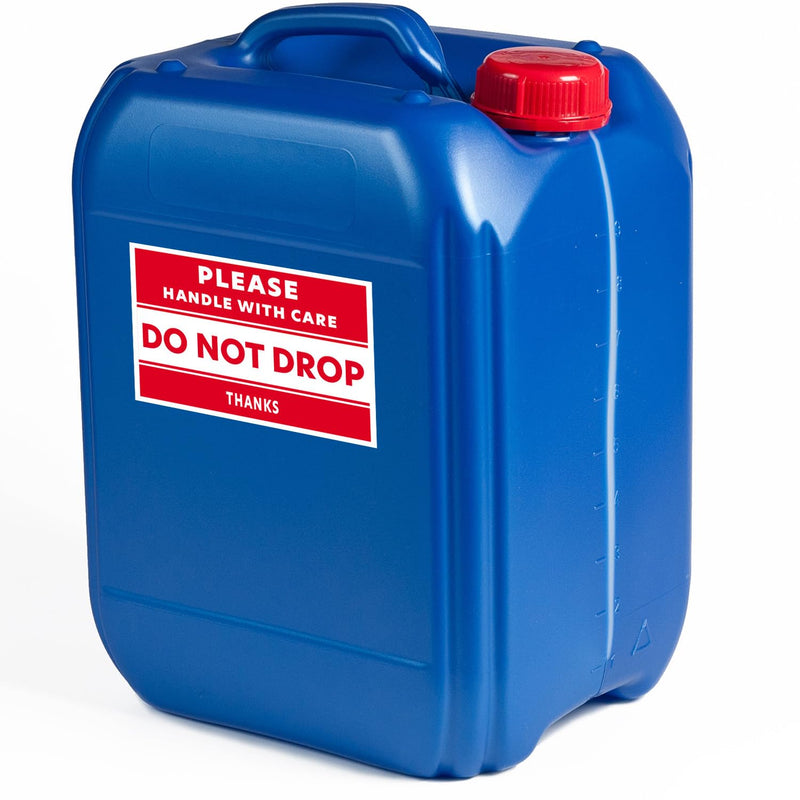 ChromaLabel 3 x 5 Inch Handle with Care Imprinted Shipping Handling Labels, 100 Roll 3" x 5" 100/Roll