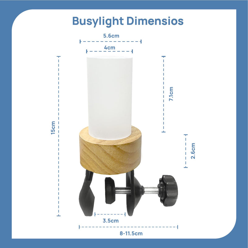 [Australia - AusPower] - Clip Busy Light Standard for The Office / 59 inch USB Cable LED Indicator – Workspace Distractions and Boosts Productivity/Do not Disturb Indicator - Free Busy Light 