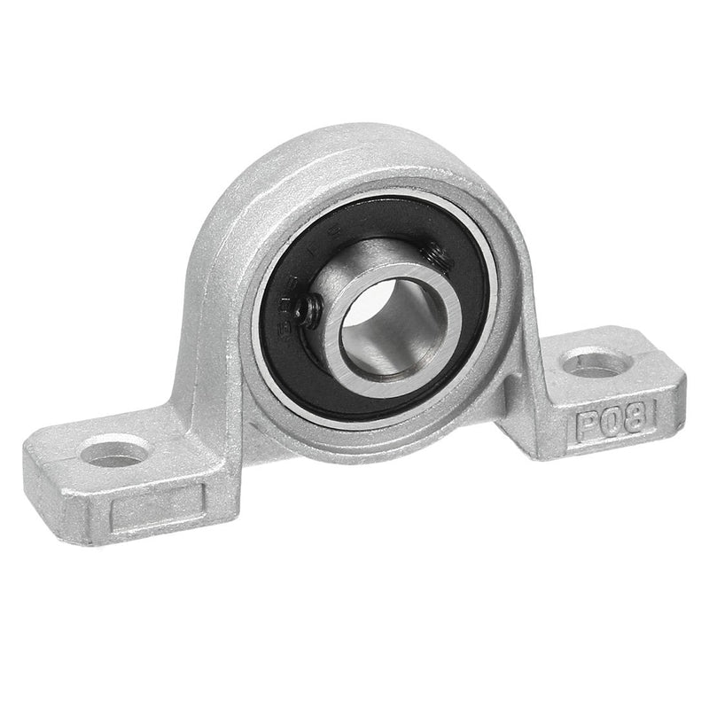 [Australia - AusPower] - uxcell 4pcs KP08 8mm Bore Zinc Alloy Inner Ball Mounted Pillow Block Insert Bearing 