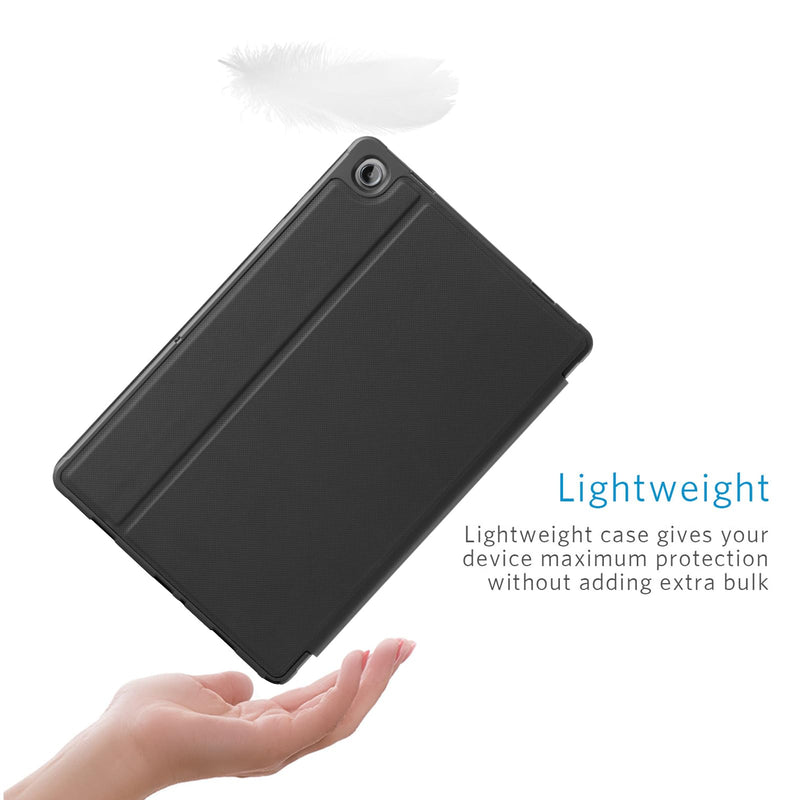 [Australia - AusPower] - CoBak Case for Samsung Galaxy Tab A9 Plus 10.9-inch 2023, Multi-Viewing Angles, All New PU Leather Smart Cover with Auto Sleep Wake Feature for Samsung Galaxy Tab A9 + Tablet Black 