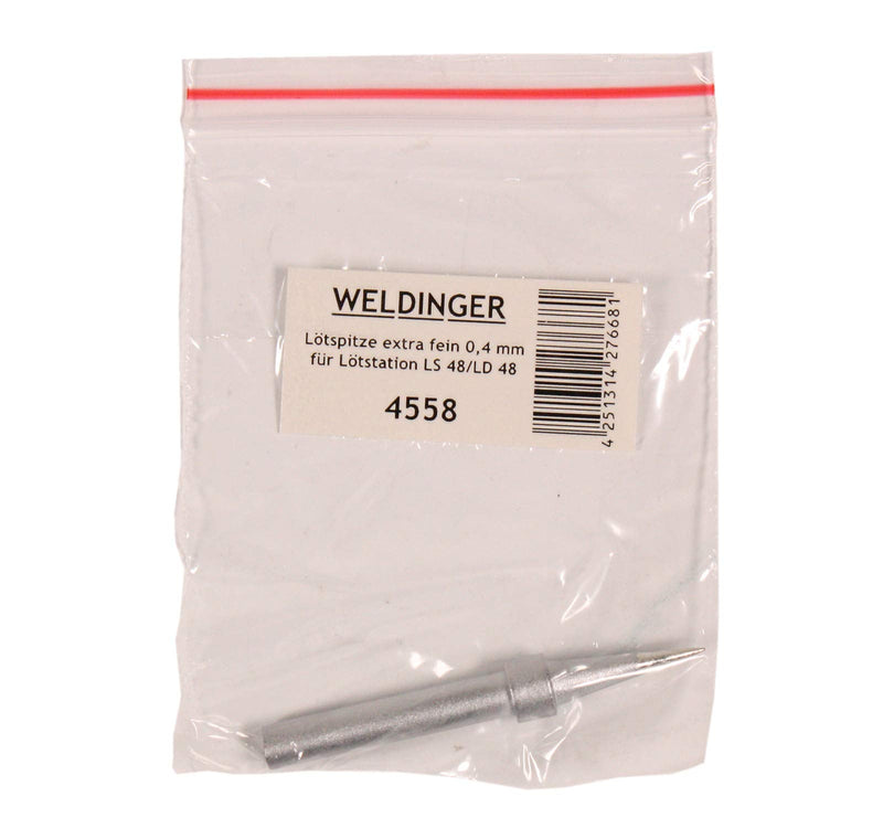 [Australia - AusPower] - Replacement Soldering Tip for LS48 LD48 Soldering Station, Tapered Extra Fine 0.4 mm spitz extra fein (0,4 mm) 