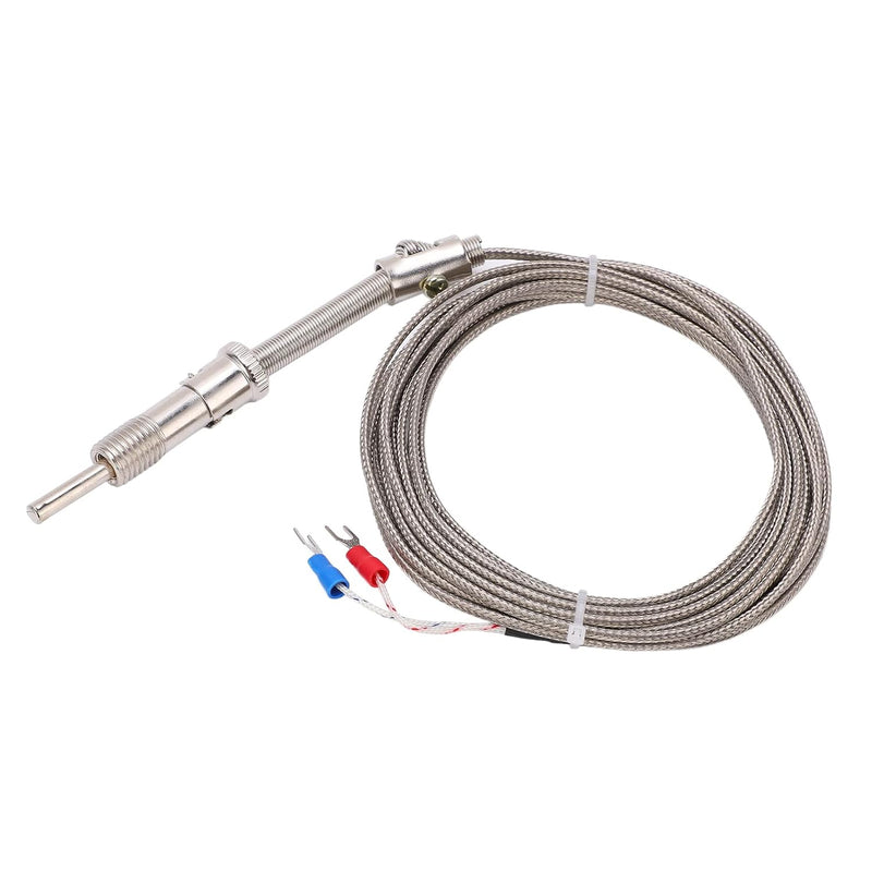 [Australia - AusPower] - Digital Exhaust Gas Temperature (EGT) Gauge Meter With 2 Alarm Outputs and EGT Sensors Sender Combo Kit - Measurement in Fahrenheit or Celsius (12V) 