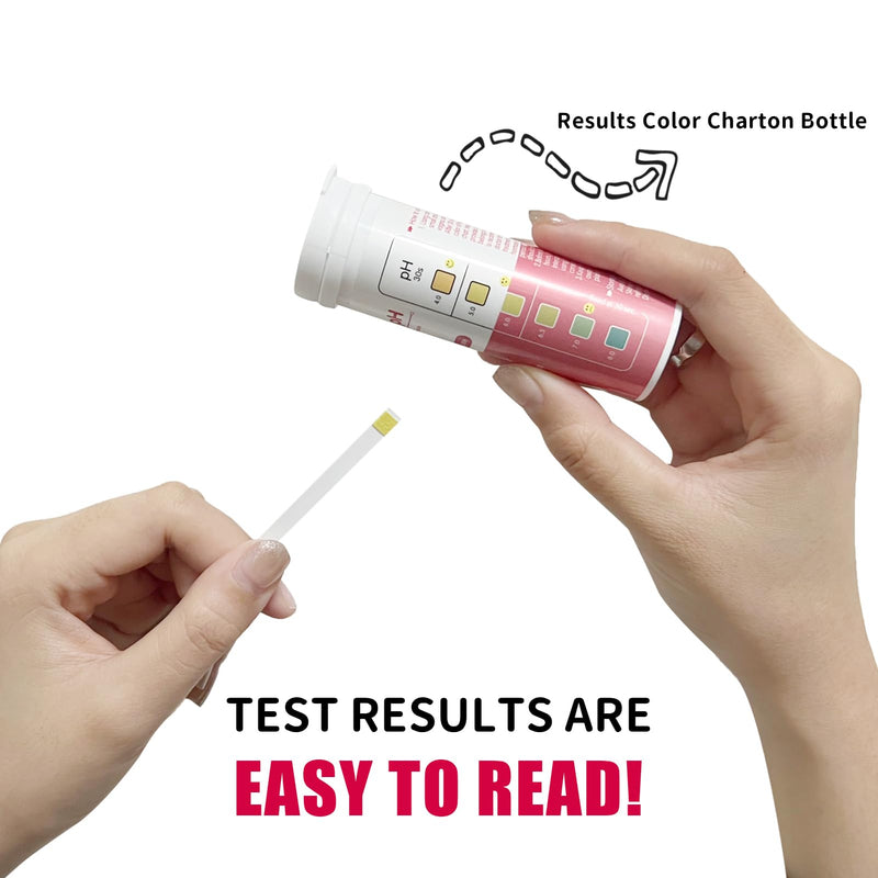 [Australia - AusPower] - Homcoice Vaginaler pH Teststreifen (100 Streifen) Weiblicher pH Test zur Überwachung der vaginalen Intimgesundheit und zur Vorbeugung von Infektionen, genauem Säure- und Basengleichgewicht 