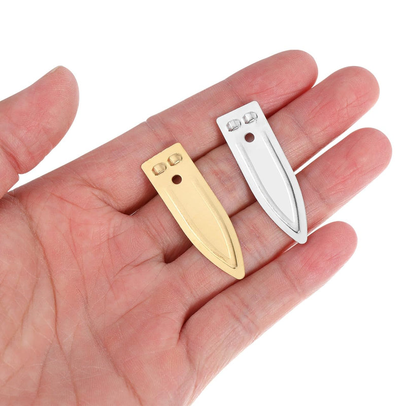 DOITOOL Copper and Zinc Electrode Strips 30Pcs for Fruit Battery Science Experiments Educational DIY Kit 1.57X0.51 Inches Each